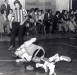 Wrestling a human this time as a 1975 Wrestling Ram from Rhodes High School in Cleveland.  Comedian Drew Carey and Pastor Hal Santos were on that team.  Hal and I were in the upper weight divisions, while Drew was in the lower weight divisions.  Drew’s now a heavyweight comedian.  Hal, called a “Jesus Freak” in high school, is a heavyweight on God’s team.  Me? I’m just heavy.