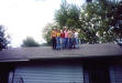 The Appalachian Service team after finishing a roof - 06/06.